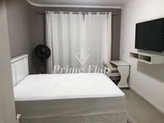 Imagem Flat disponível para locação no L'Hermitage Flat, com 58m², 1 dormitório e 1 vaga