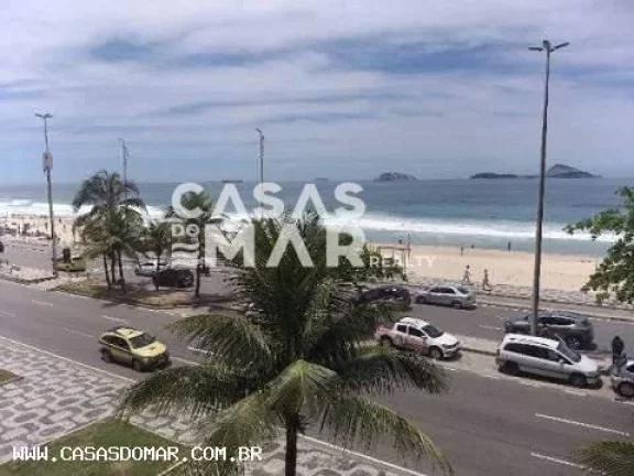 Foto do imóvel Apartamento à beira-mar no Leblon, Rio de Janeiro - 4 quartos, 2 suítes, 4 salas, 4 banheiros, 2 vagas, 254m².