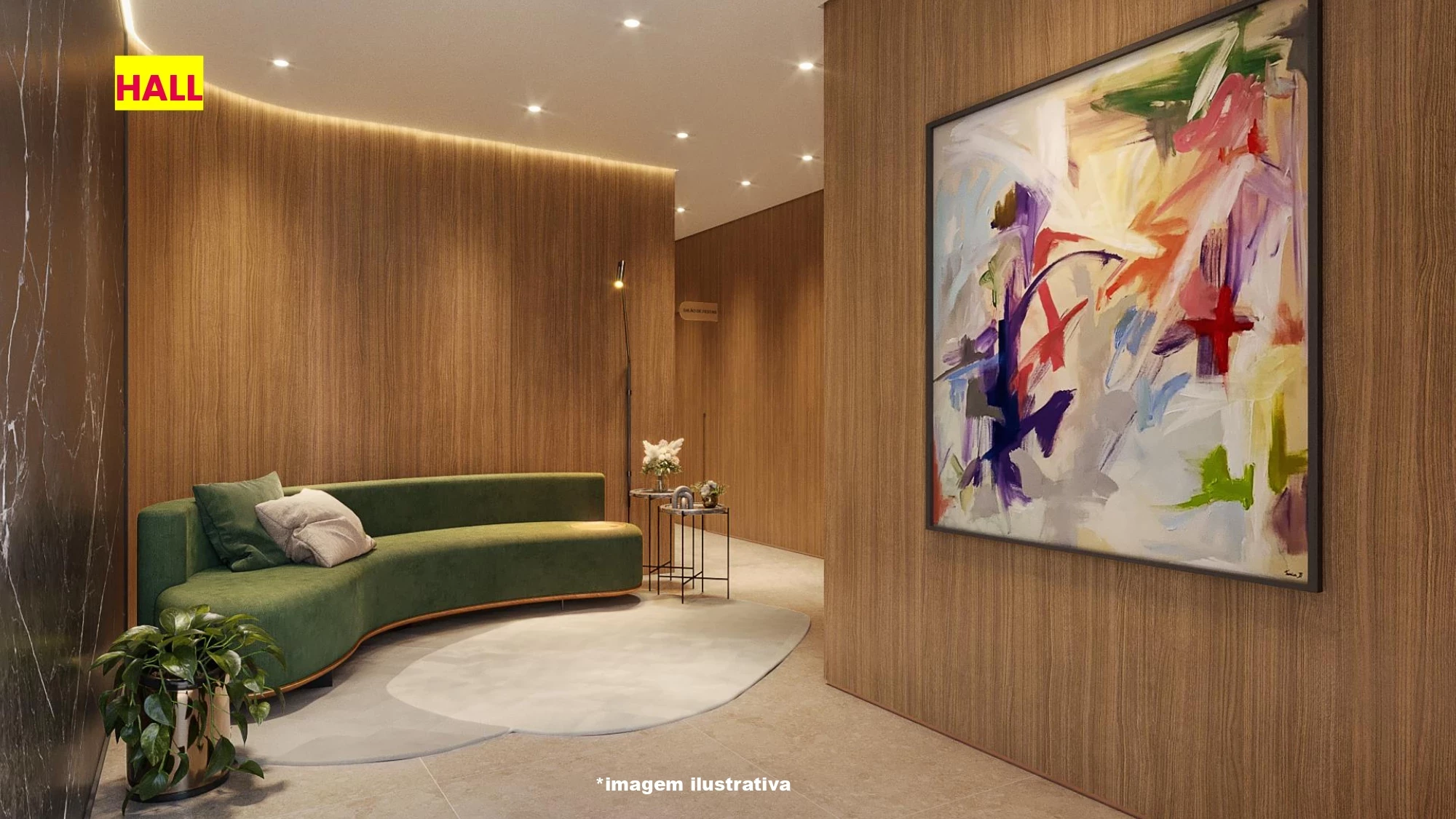 Imagem Apartamento com 1 Quarto à Venda, 59 m² em Vila Vilas Boas - Campo Grande