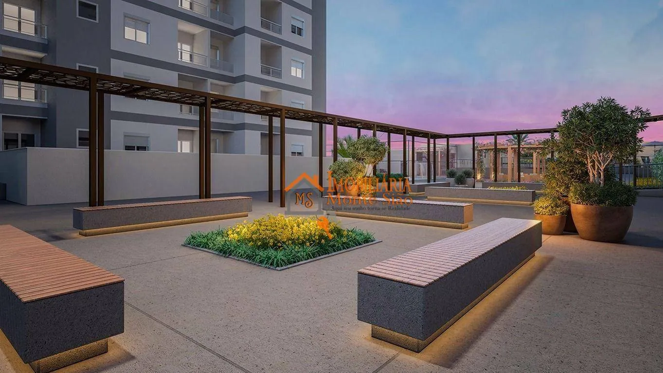 Imagem Apartamento com 2 dormitórios à venda, 62 m² por R$ 720.990,00 - Vila Augusta - Guarulhos/SP