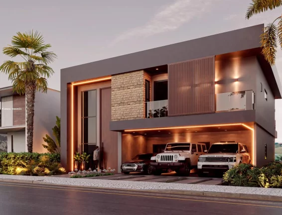 Imagem Casa Duplex para Venda em Chapecó, Centro, 3 dormitórios, 3 suítes, 4 banheiros, 3 vagas