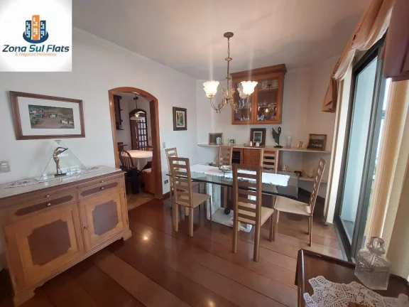 Imagem Apartamento à Venda No Campo Belo Com 4 Dormitórios Sendo 3 Suítes e 3 Vagas