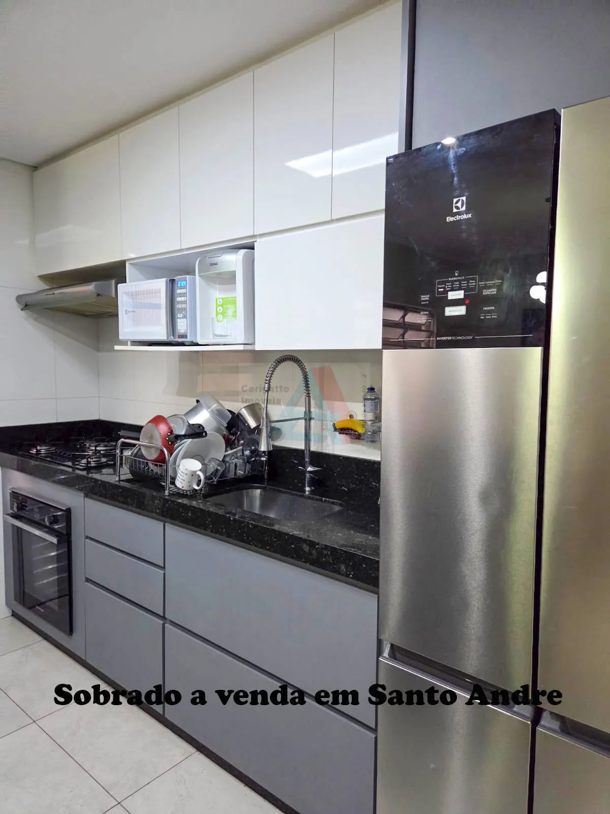 Imagem Sobrado 184m² | 4 Quartos |4 vagas - Jardim das Monções - Santo André