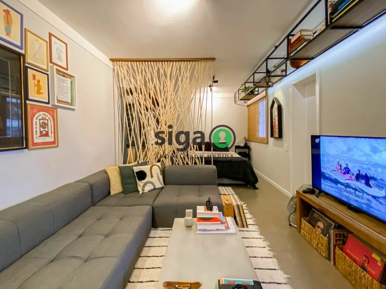 Imagem Apartamento mobiliado de 40m² à venda na Vila Olímpia porteira fechada