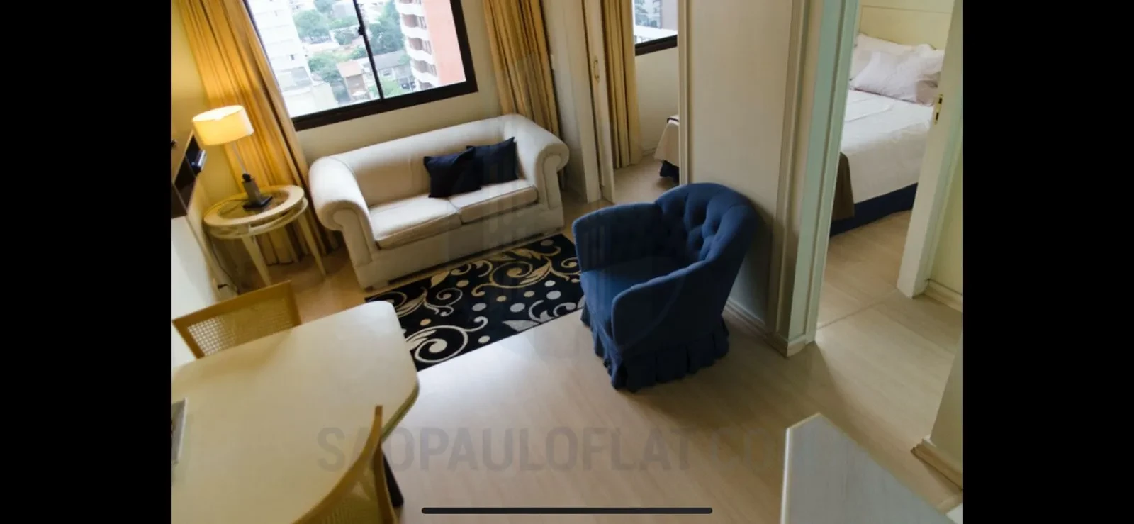 Imagem Flat com 1 Quarto para Alugar, 32 m² em Vila Olímpia - São Paulo