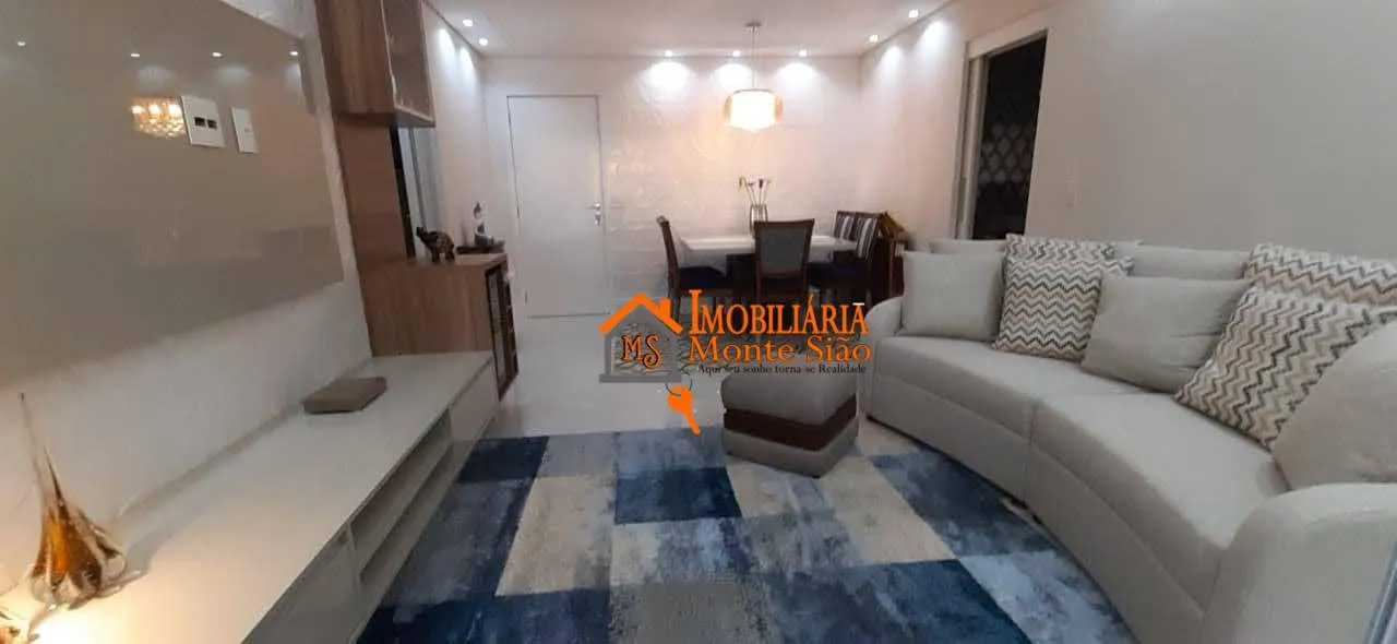 Imagem Apartamento com 4 dormitórios à venda, 122 m² por R$ 1.350.000 - Jardim Flor da Montanha - Guarulhos/SP
