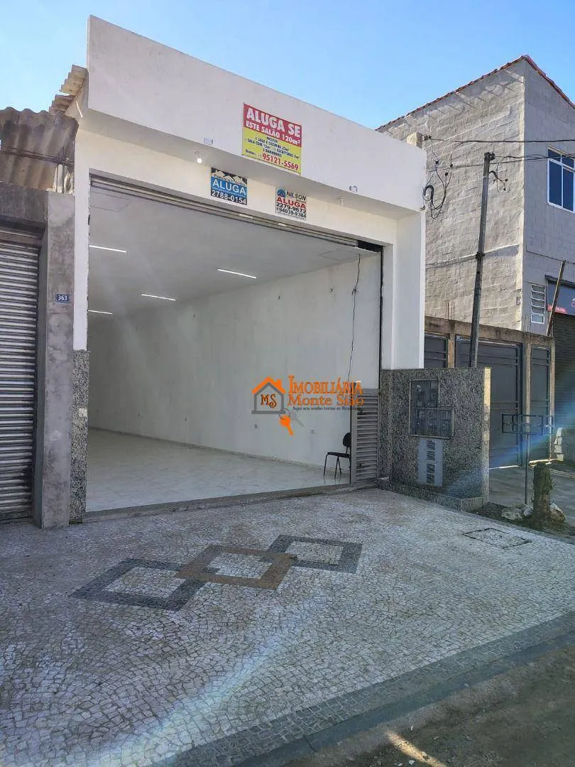 Imagem Salão para alugar, 160 m² por R$ 6.284,00 - Vila Nova Bonsucesso - Guarulhos/SP