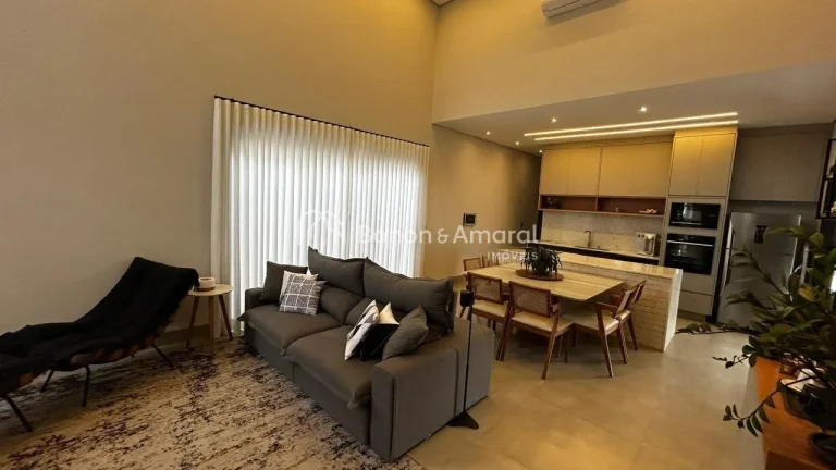 Imagem Esta casa térrea une modernidade, conforto e inovação em cada detalhe. Com 194 m² de área const...