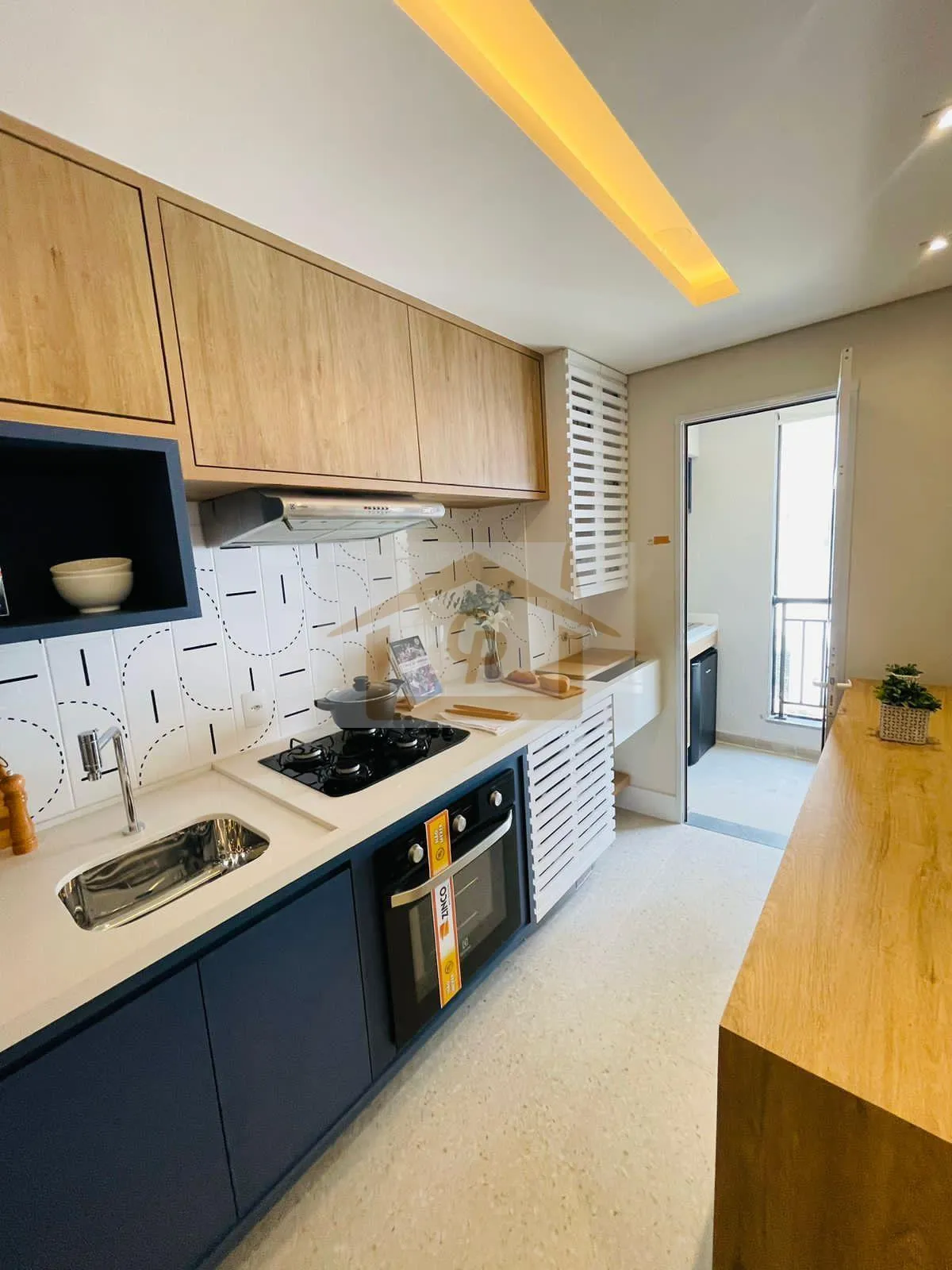 Imagem *Terraço Gourmet, *Infraestrutura para ar condicionado, 2 quartos sendo um suíte, 1 vaga