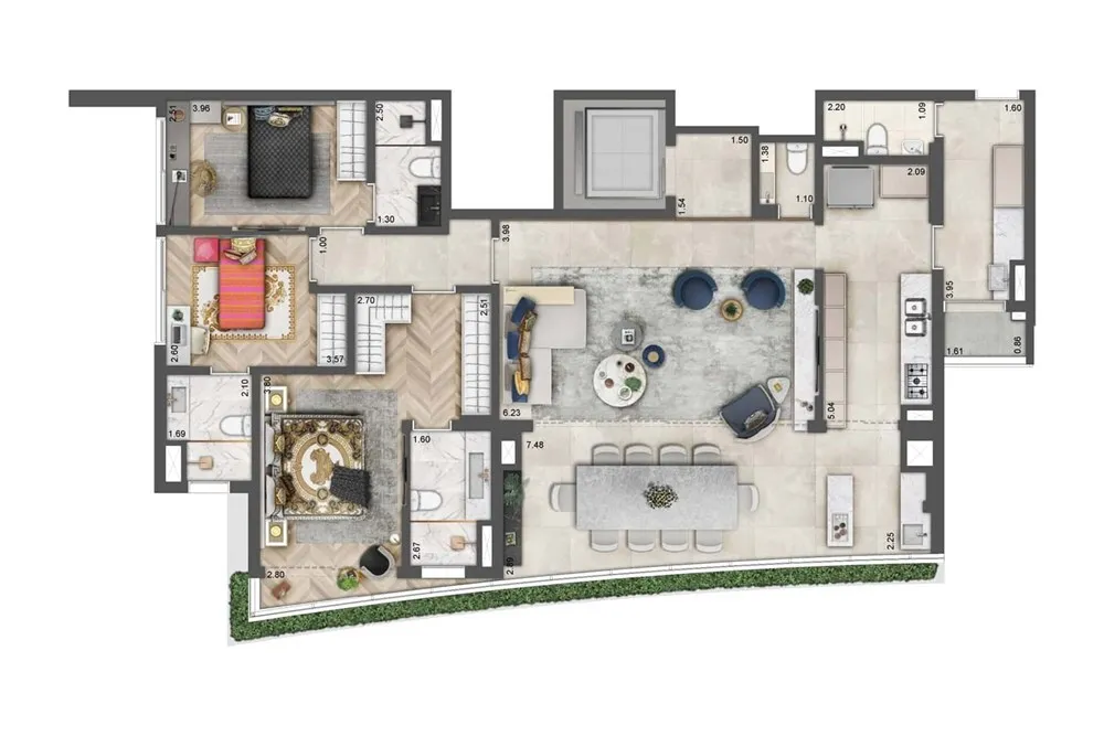 Imagem Apartamento à venda em São Paulo, Moema, com 3 quartos, 150m2