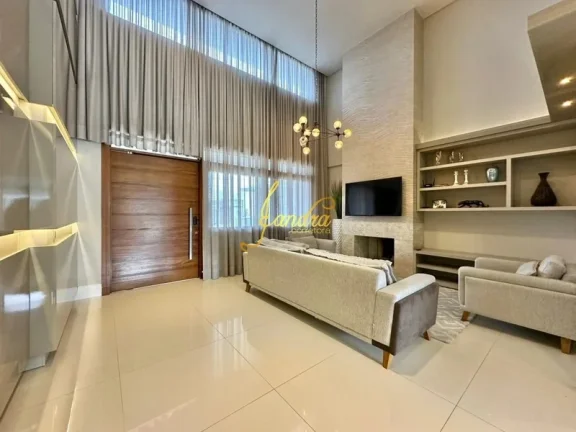 Imagem Excelente Casa no Condomínio Capão Ilhas! Estilo Contemporânea, mobiliada e decorada, composta por 03 suítes
