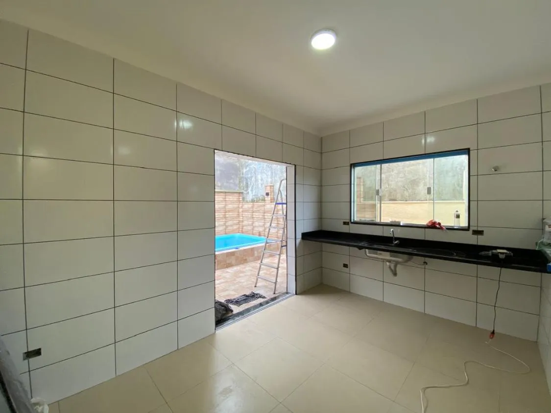 Imagem CASA NOVA COM PISCINA E ACEITA FINANCIAMENTO BANCÁRIO NO JARDIM JAMAICA EM ITANHAÉM