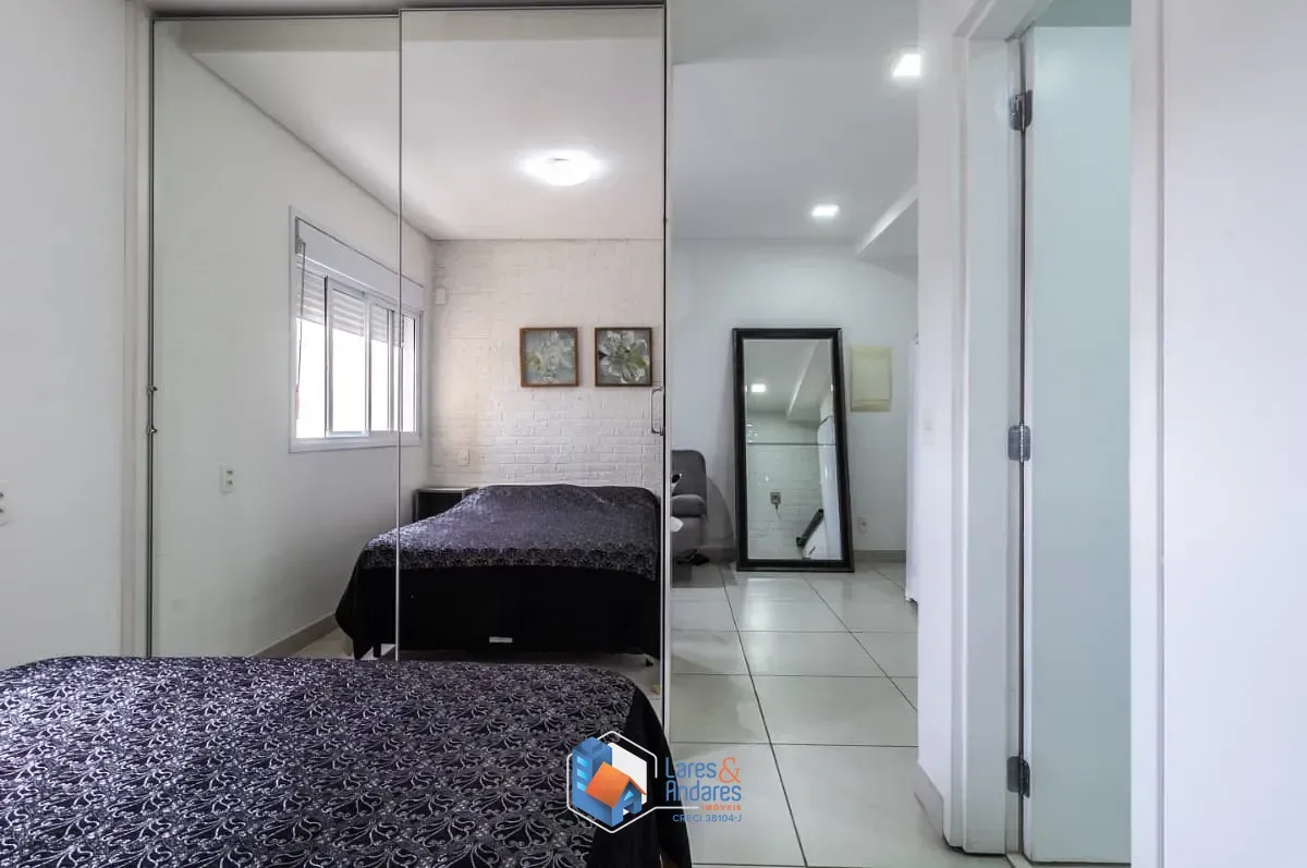 Imagem Apartamento para venda em Vila Cordeiro com 1 quarto, 36m²