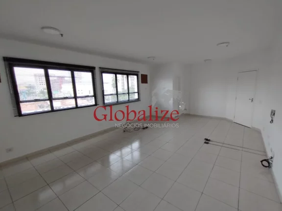 Imagem Sala comercial venda ou aluguel com uma vaga e portaria 24hrs, no bairro Vila Mathias na Av. Ana Costa