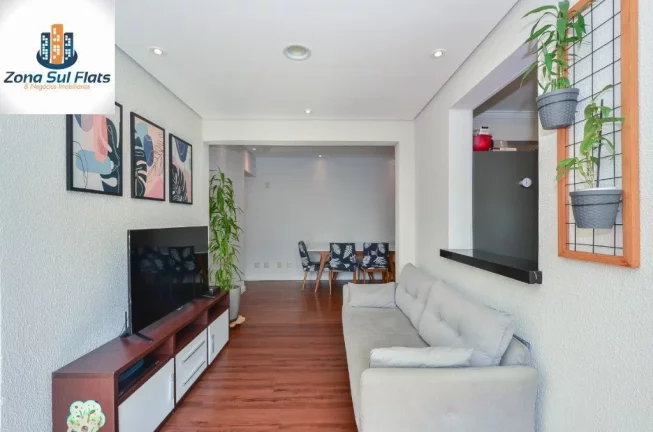 Imagem Apartamento à Venda Em Santo Amaro Com 2 Dormitórios Sendo 1 Suíte e 2 Vagas
