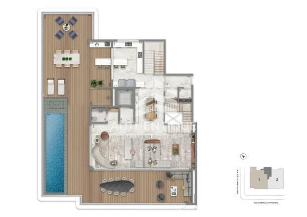 Imagem CASA GABRIELE CAMPO BELO - Apartamento à venda no bairro Campo Belo - São Paulo/SP, Zona Sul