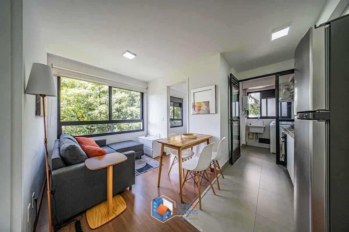Imagem Apartamento para venda em Indianópolis com 2 quartos, sendo 1 suíte, 38m²