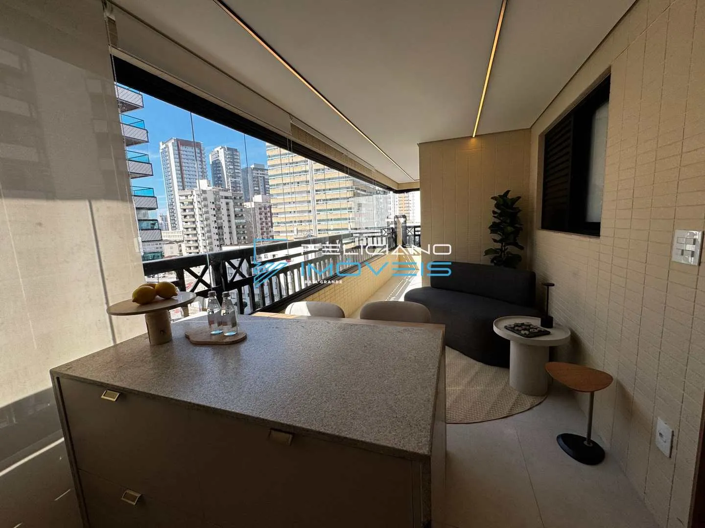 Imagem Apartamento com 3 quartos, Guilhermina, Praia Grande - R$ 1.2 mi, Cod: 7526