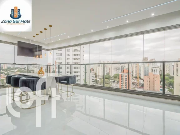 Imagem Apartamento Alto Padrão à Venda No Campo Belo Com 3 Dormitórios Sendo 2 Suítes, Varanda Gourmet e 2 Vagas