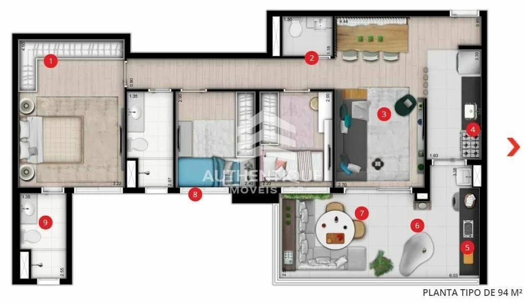 Imagem THE GARDENS RESERVA TATUAPE - Apartamento à venda no bairro Tatuapé - São Paulo/SP, Zona Leste