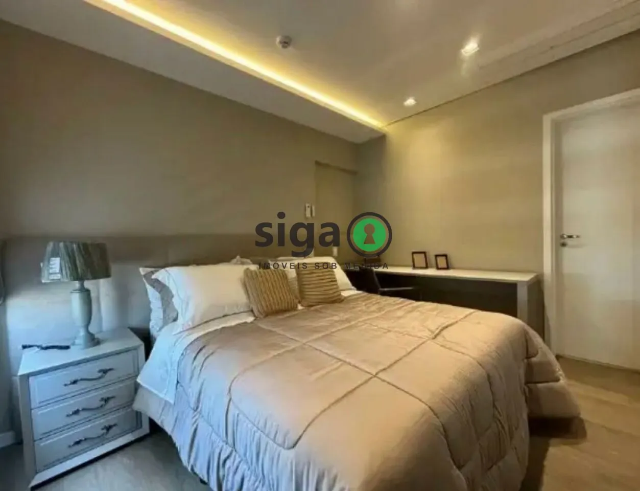 Imagem Apto para LOCAÇÂO ,MOBILIADO, com 77m²,1 suite, 2 vagas, no Brooklin
