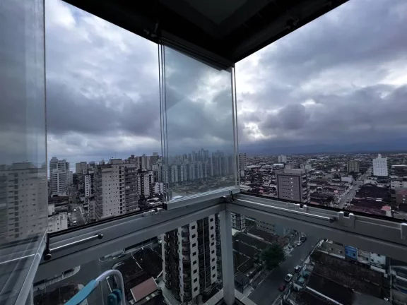 Imagem Apartamento com 3 dorms, Ocian, Praia Grande - R$ 800 mil, Cod: 2390