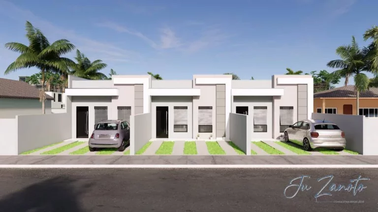 Imagem Casa com 2 Quartos sendo uma suíte.