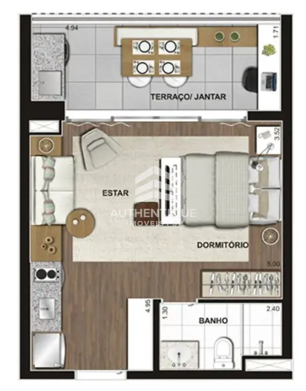 Imagem ALL ACLIMACAO - Apartamento à venda em São Paulo/SP