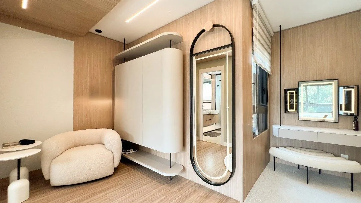 Imagem Apartamento Mobiliado com Suíte e Closet no Jardim Lindóia