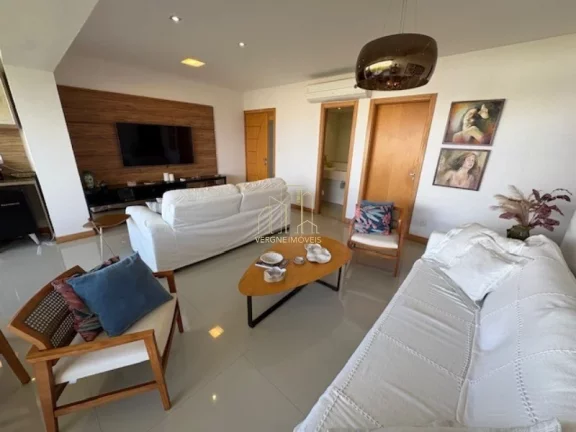 Imagem Aluguel Apartamento Mobiliado Alto Padrão | Vista Mar | Colina A Patamares