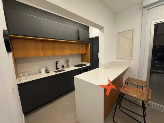 Imagem Imperdível: Apartamento com 1 quarto, 1 suíte, 1 sala, 2 banheiros, 1 vaga em Pinheiros, São Paulo-SP. 64m² de pura elegância!