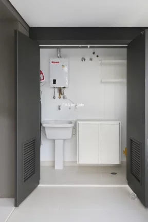 Imagem Apartamento para locação na Cidade Monções: 1 quarto, 1 sala, 2 banheiros, 1 vaga de garagem e 63m²!