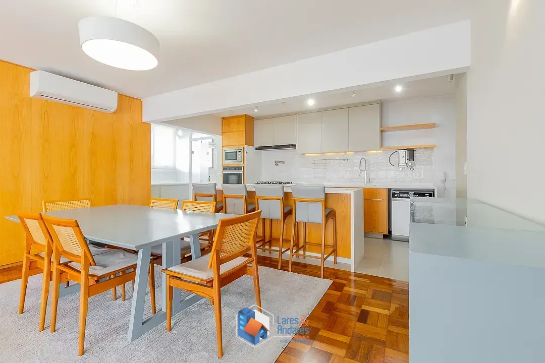 Imagem Apartamento para venda e locação em Santo Amaro com 3 quartos, sendo 1 suíte, 154m²