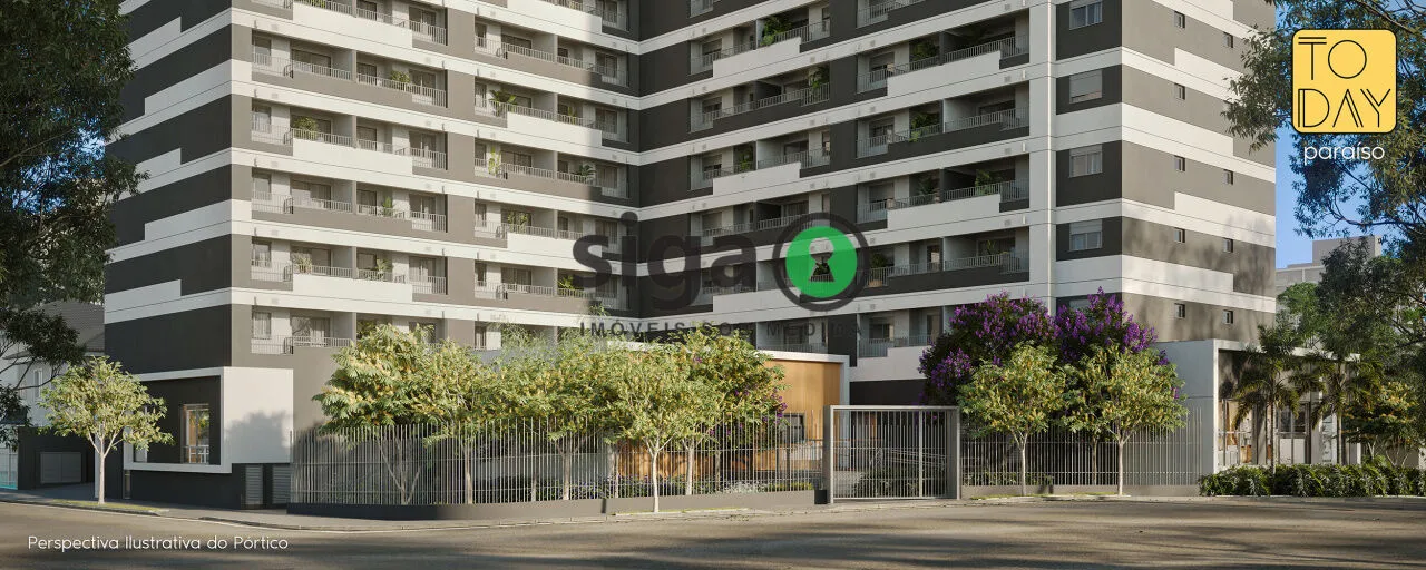 Imagem Apartamento 01 dormitório - Paraíso