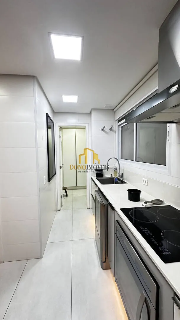 Imagem Apto 123 m² 3 dorms 1 suíte andar alto vista piscina Domo Life, Centro SBC