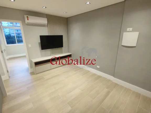 Foto do imóvel LINDO apartamento de 2 dormitórios todo reformado e planejado PORTEIRA FECHADA no bairro do Boqueirão em Santos (SP) por R$.700.000,00 com vista l