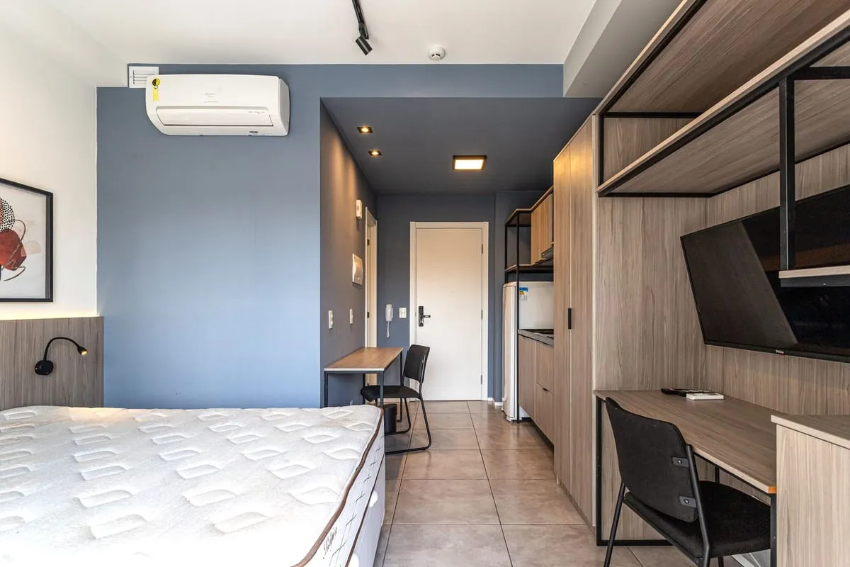 Imagem Apartamento com 1 Quarto para alugar, 24m² - Belenzinho