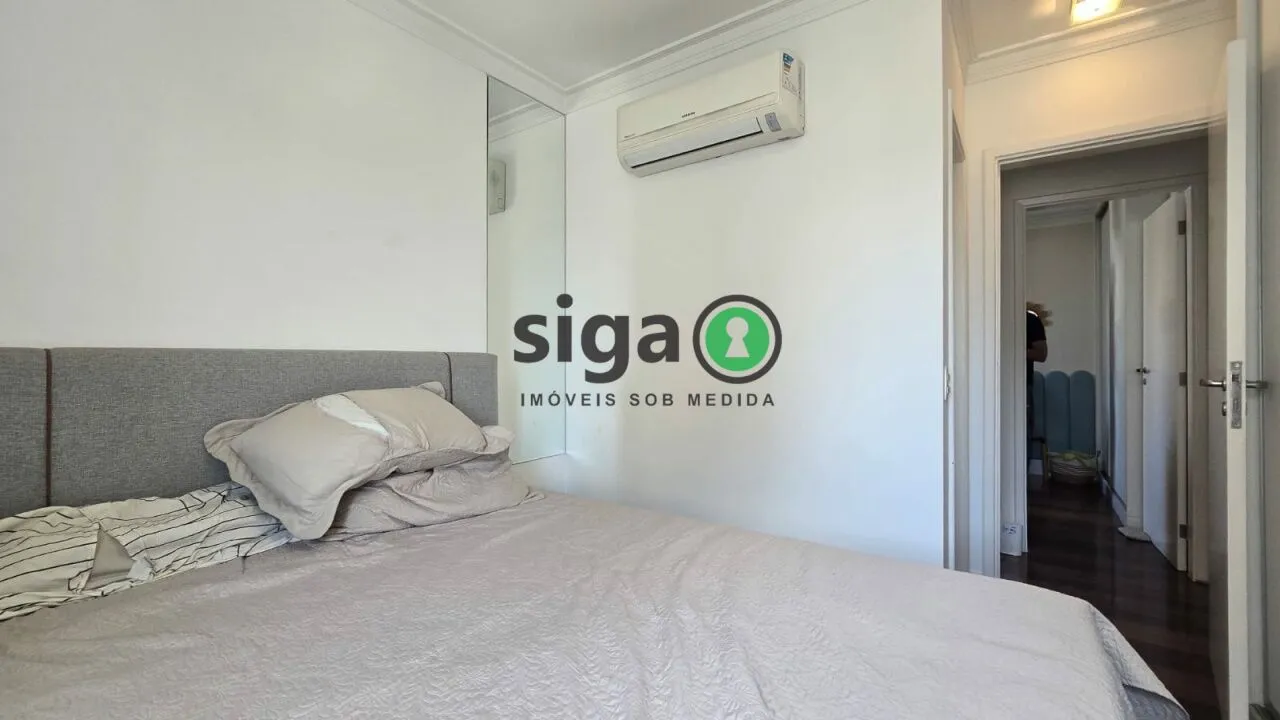 Imagem Apartamento sofisticado de 95m² no Brooklin com varanda gourmet e sol da manhã!!