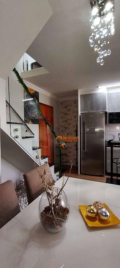 Imagem Apartamento Duplex com 3 dormitórios à venda, 123 m² por R$ 595.000,00 - Parque Continental I - Guarulhos/SP