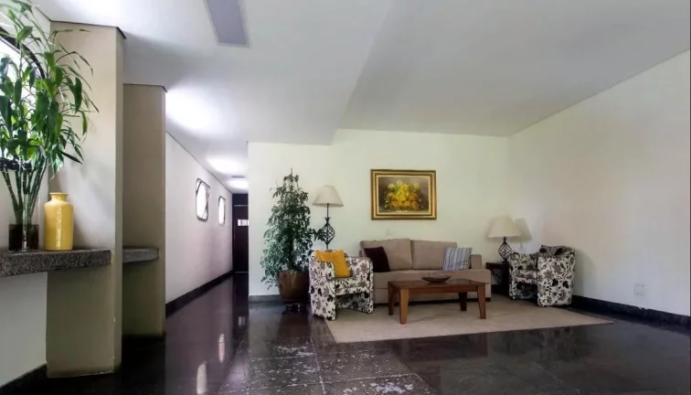 Imagem Flat disponível para locação no L'Hermitage Flat, com 58m², 1 dormitório e 1 vaga