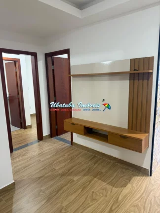 Imagem Apartamento novo 02 dormitórios com sacada no perequê-açu