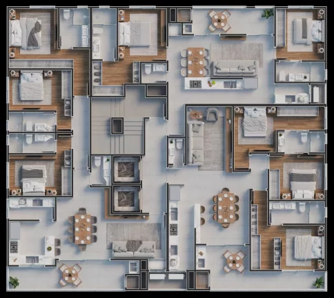 Imagem Cala d'Or - Apartamento à venda no bairro Praia Brava de Itajaí - Itajaí/SC