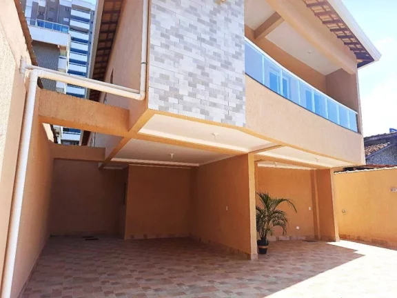 Imagem Casa com 3 dormitórios à venda, 70 m² por R$ 312.287 - Nova Mirim - Praia Grande/SP