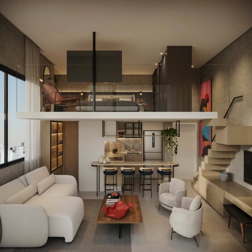 Imagem Apartamento à venda no Centro de Curitiba-PR! 1 quarto, 1 banheiro, 52,27m² de área. Imperdível oportunidade!