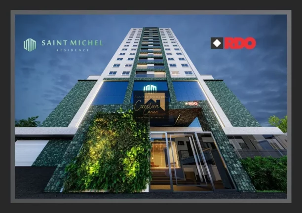 Imagem Apartamento no 9º andar com 66,55m² privativos, 2 quartos sendo 1 suíte com persianas integradas!...