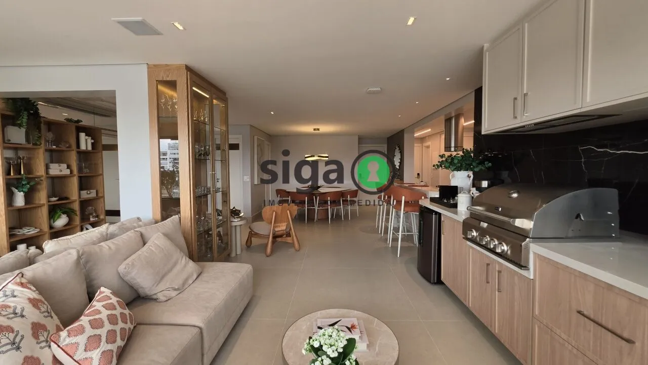 Imagem Cyrela no Brooklin | Apartamento Alto Padrão em Andar Alto com Vista Livre