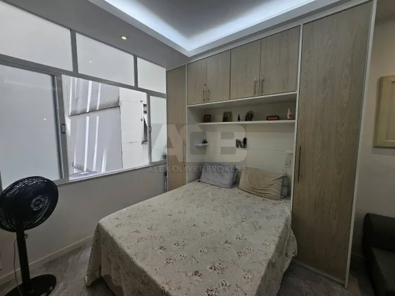 Imagem Conjugado à venda em Copacabana, mobiliado, 25m2, pronto para Airbnb.