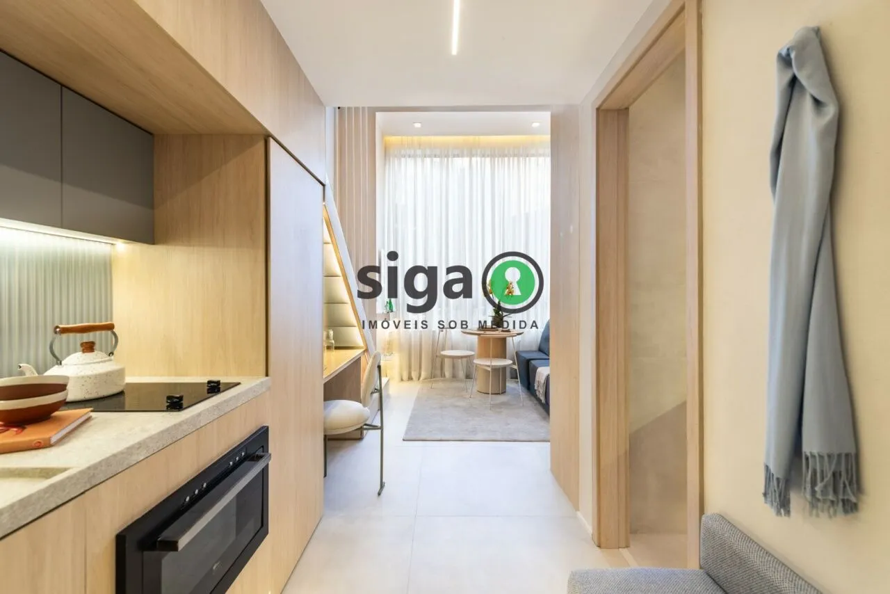Imagem Studio pé direito 3,70m em um dos endereços mais desejados de São Paulo.