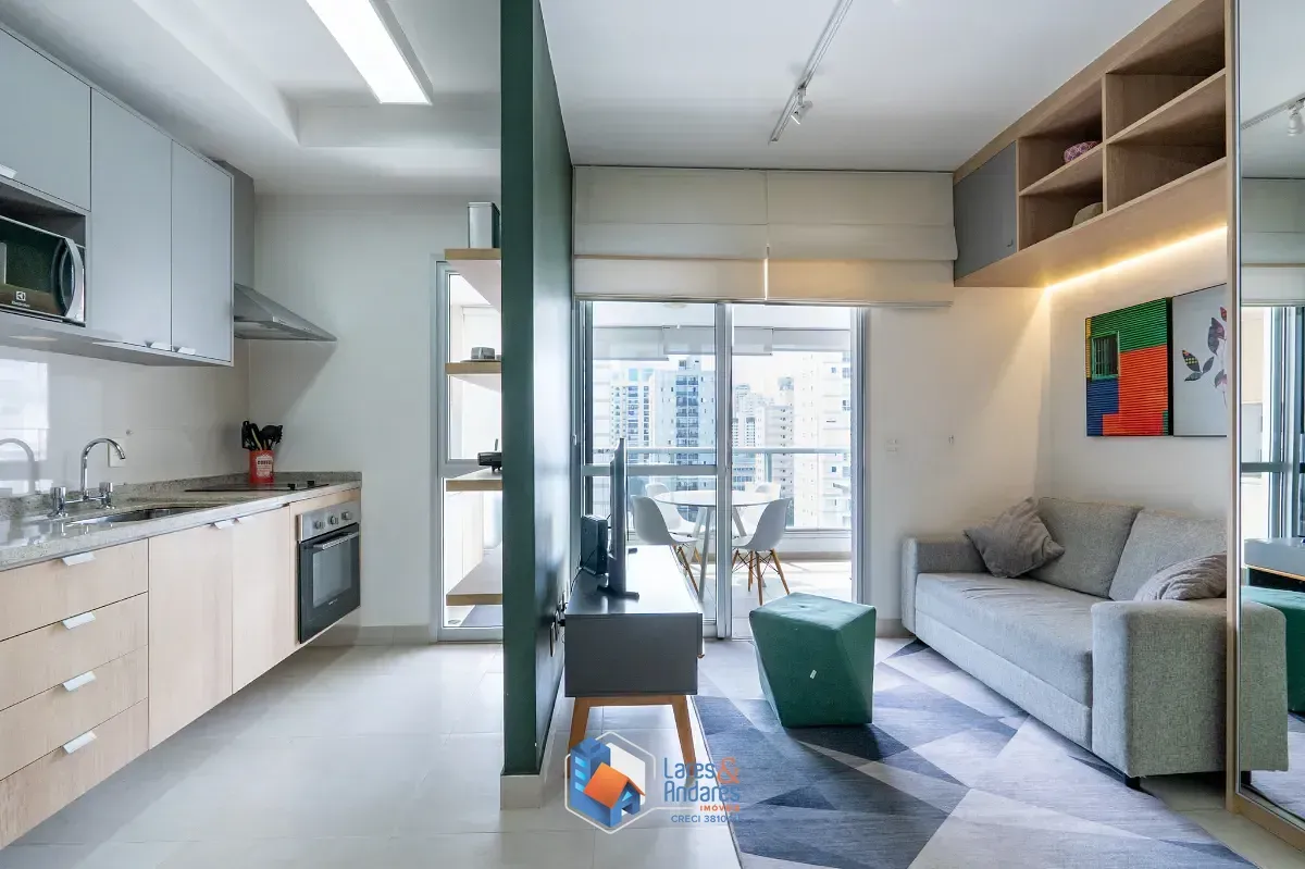 Imagem Studio para venda em Indianópolis com 1 quarto, 37m²