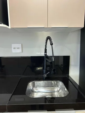 Imagem Apartamento à venda ou locação em Santo Amaro, com 1 quarto, 1 banheiro, 27m² de área.